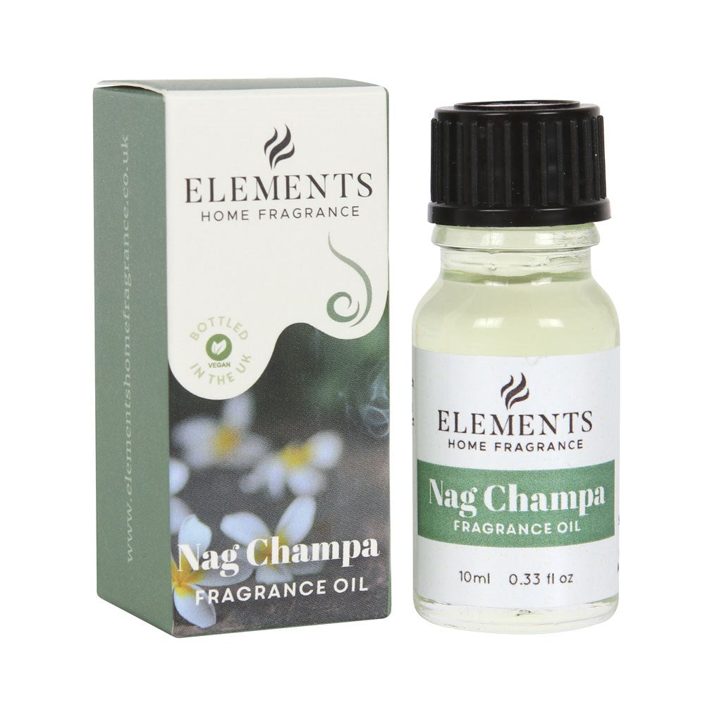 Set of 12 Elements Nag Champa Fragrance Oils