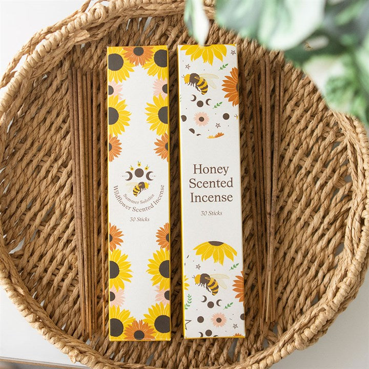 Set of 2 Honey and Wildflower Incense Stick Packs