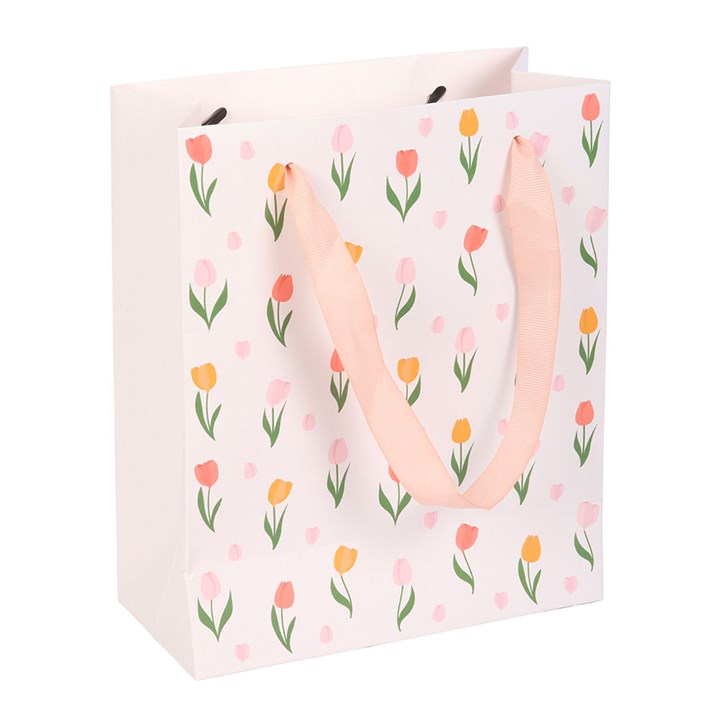 Tulip Print Gift Bag