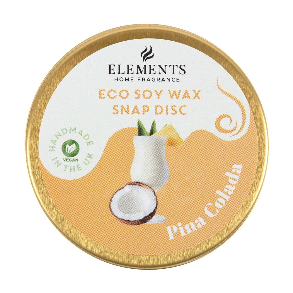 Pina Colada Soy Wax Snap Disc