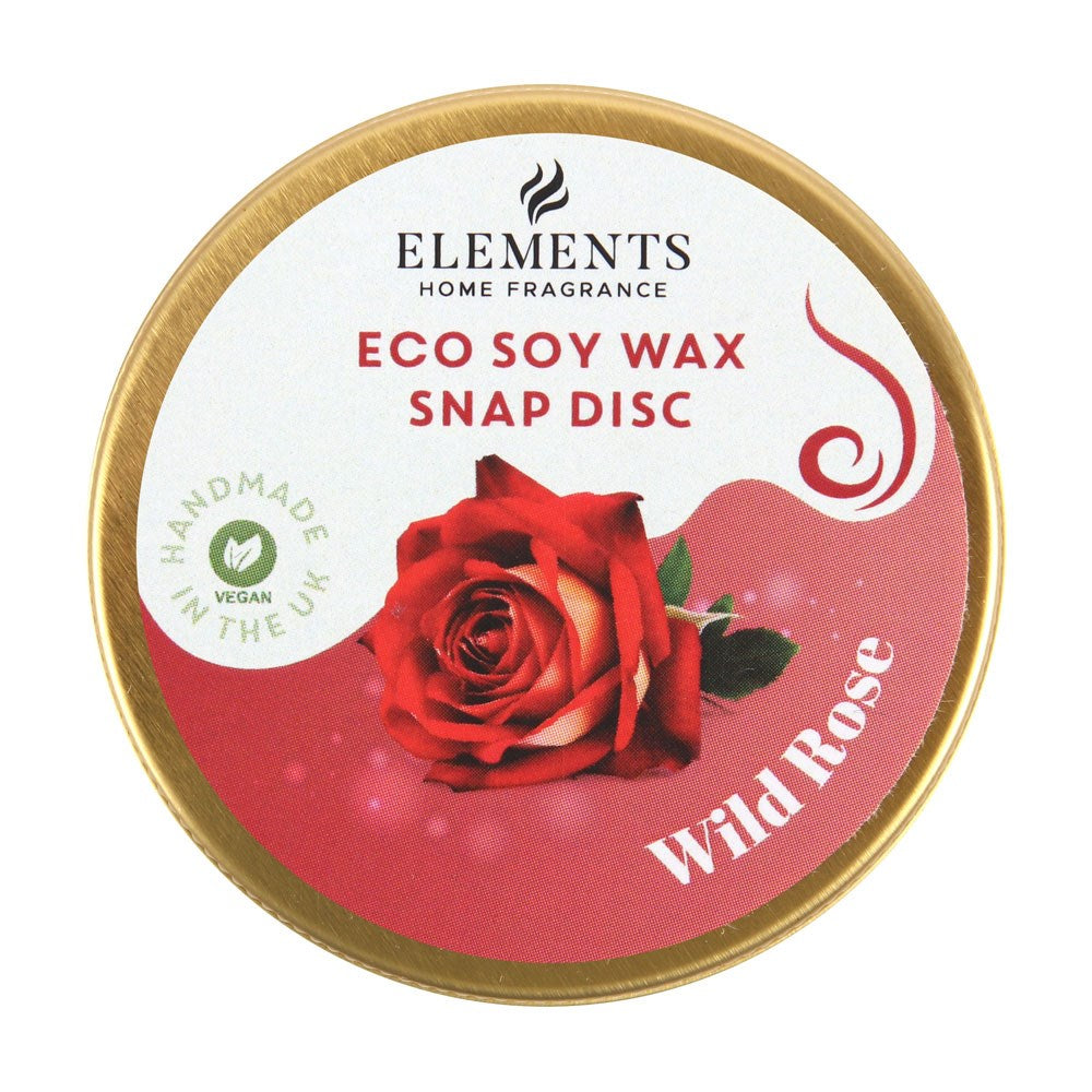 Wild Rose Soy Wax Snap Disc