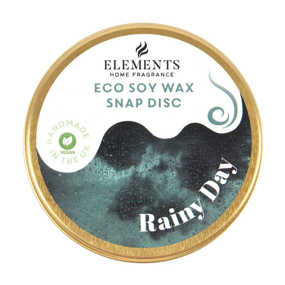 Rainy Day Soy Wax Snap Disc