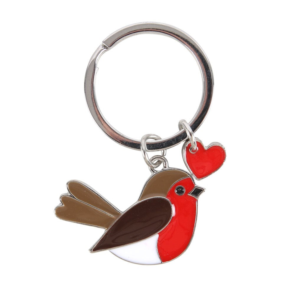 Garden Robin Keyring