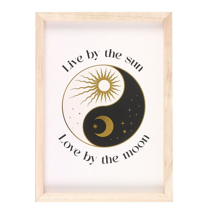 Yin Yang Framed Wall Art Print