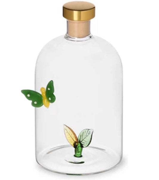 Ichendorf Milano Butterfly & Leaves Glass Diffuser Bottle – Greenwood Perfumer, 500ml
