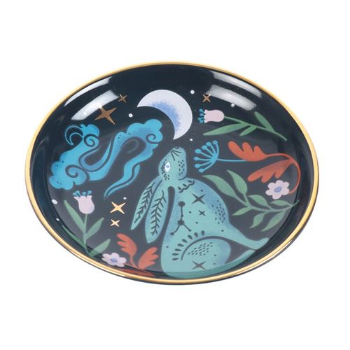 Midnight Hare Trinket Dish