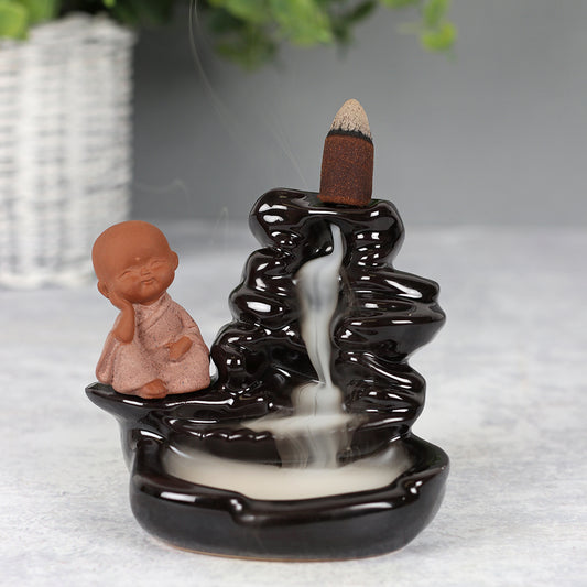 Buddha Waterfall Backflow Incense Burner