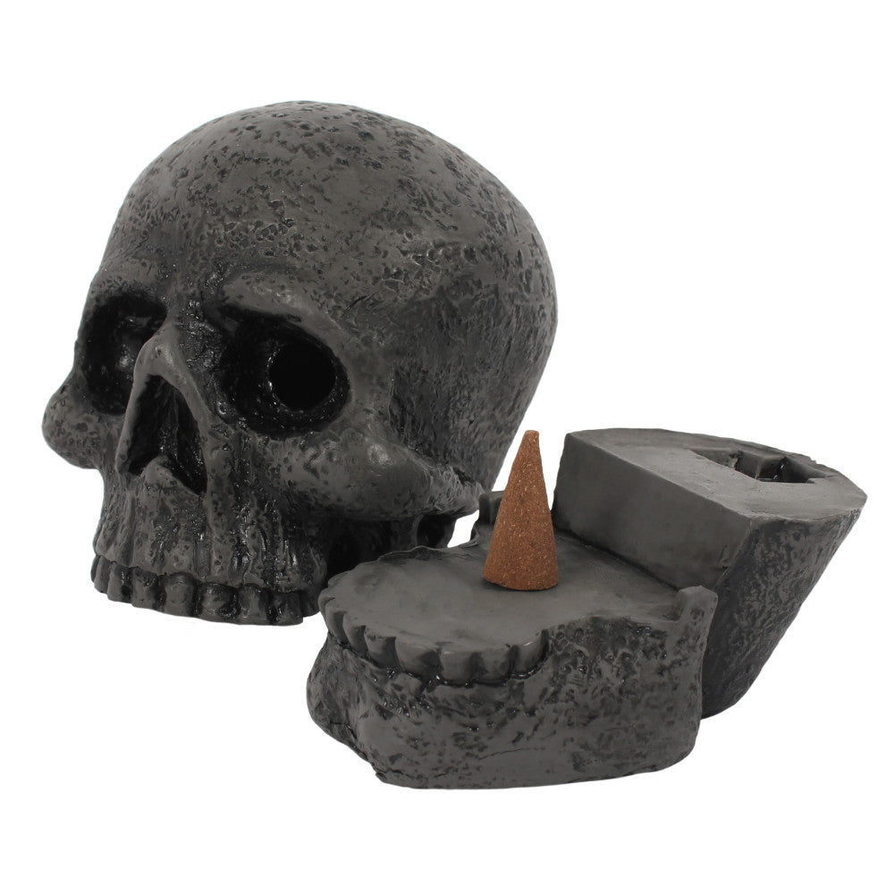 Skull Incense Cone Holder