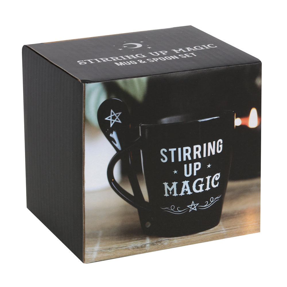 Stirring Up Magic Mug and Spoon Set