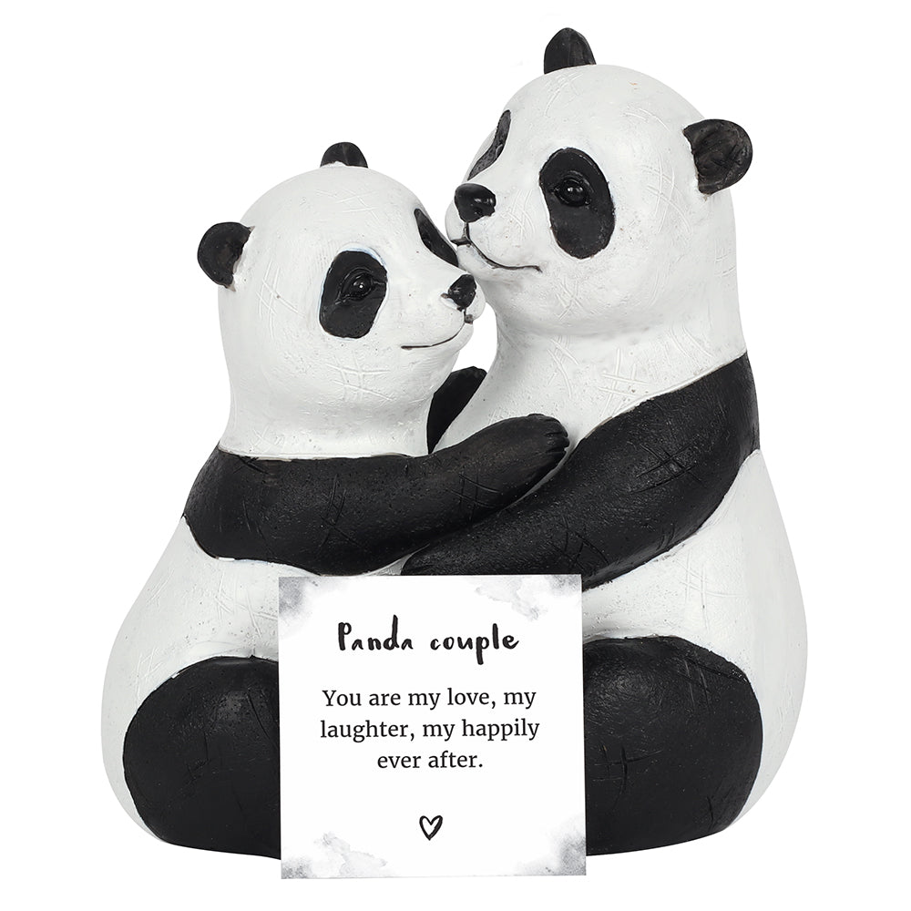 Panda Couple Ornament