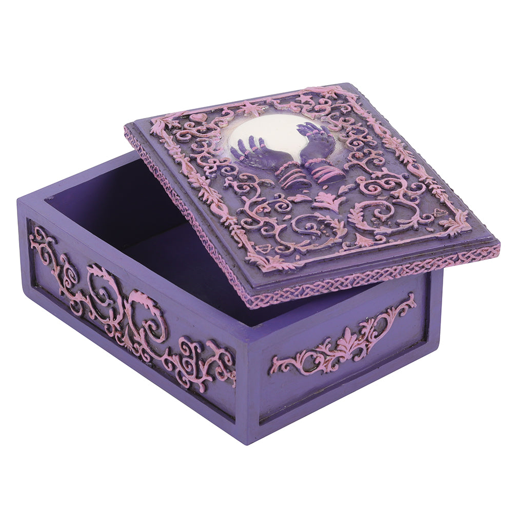 Mystical Crystal Ball Resin Storage Box