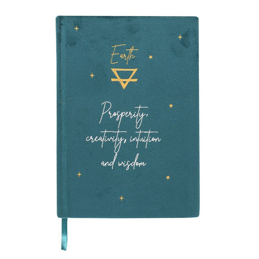 Earth Element Velvet A5 Notebook