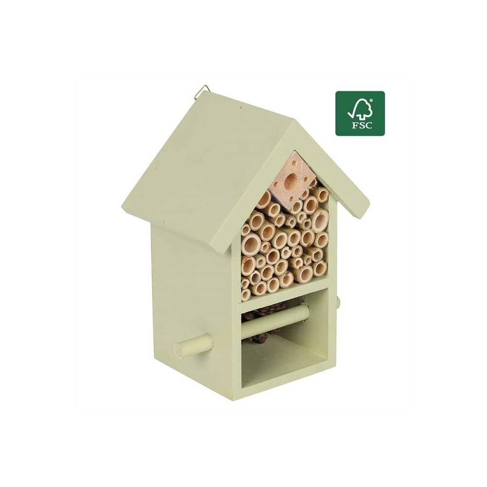 Wooden Bug and Bee Hotel