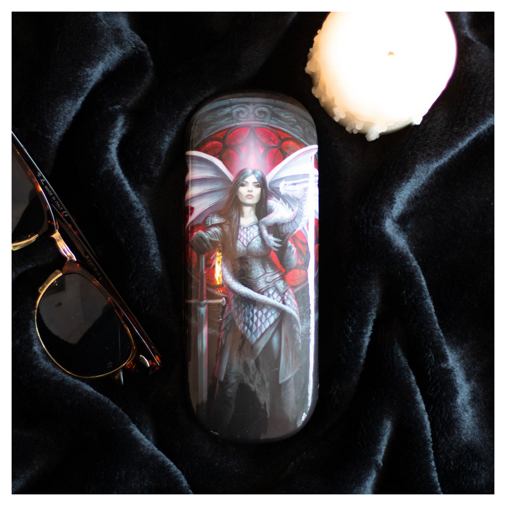 Valour Glasses Case by Anne Stokes