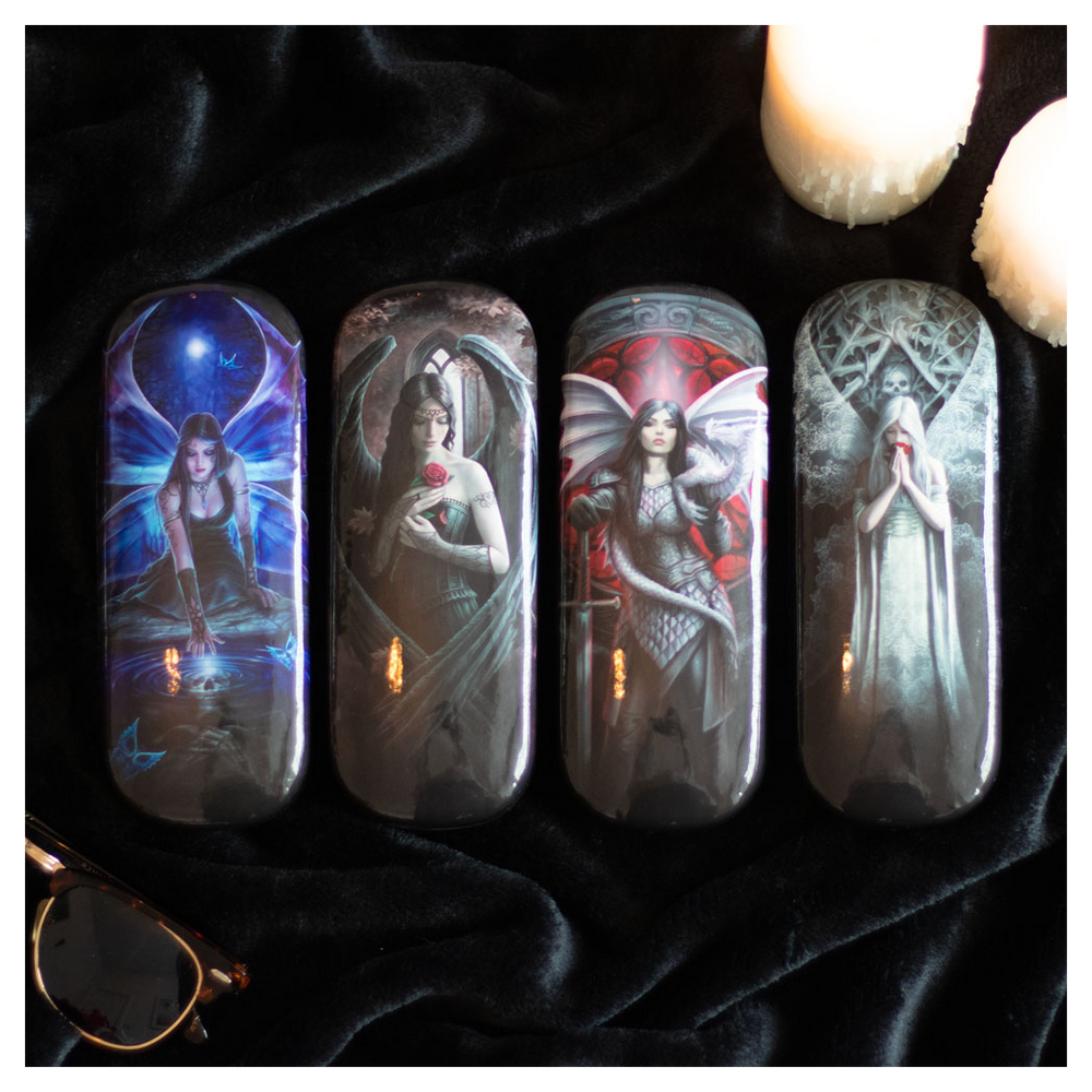 Immortal Flight Glasses Case by Anne Stokes