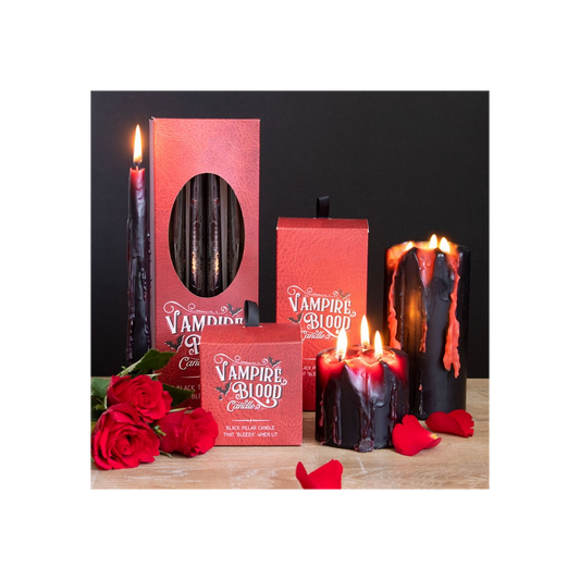 Small Vampire Blood Pillar Candle
