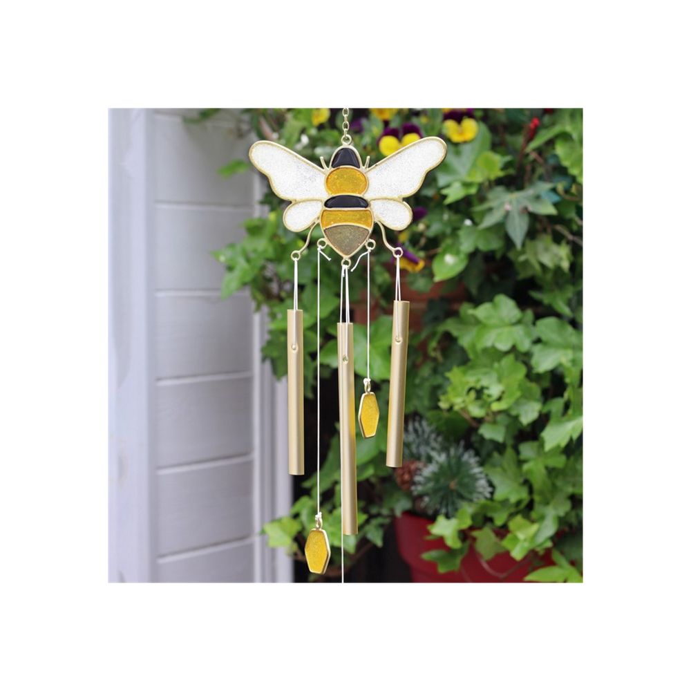 Bee and Honeycomb Windchime