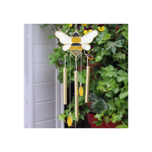 Bee and Honeycomb Windchime