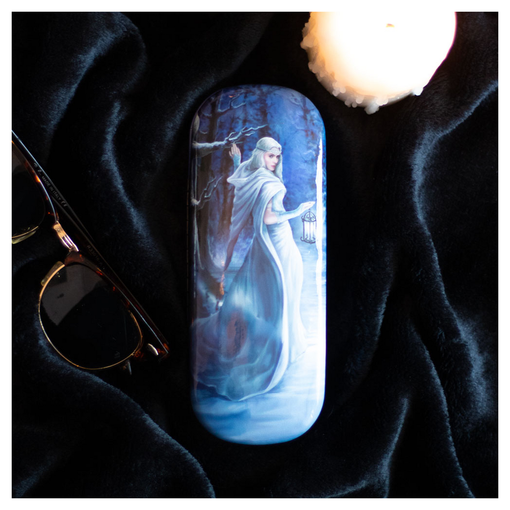 Midnight Messenger Glasses Case by Anne Stokes