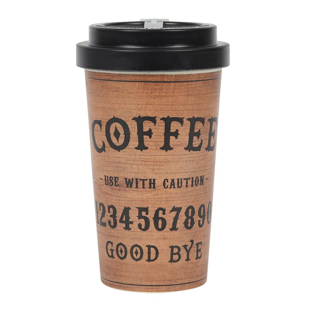 Classic Talking Board Bamboo Eco Travel Mug