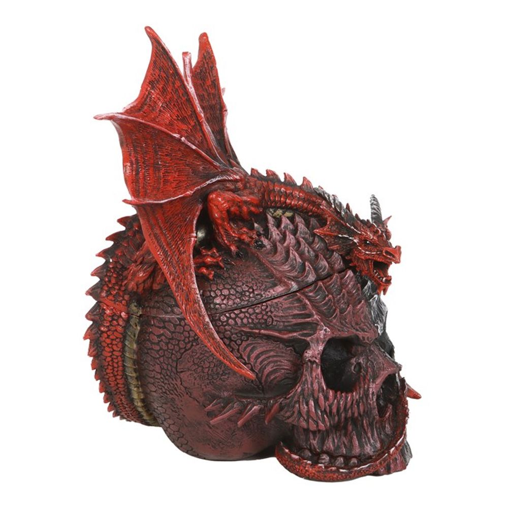 Serpent Infection Lidded Skull Ornament by Spiral Direct