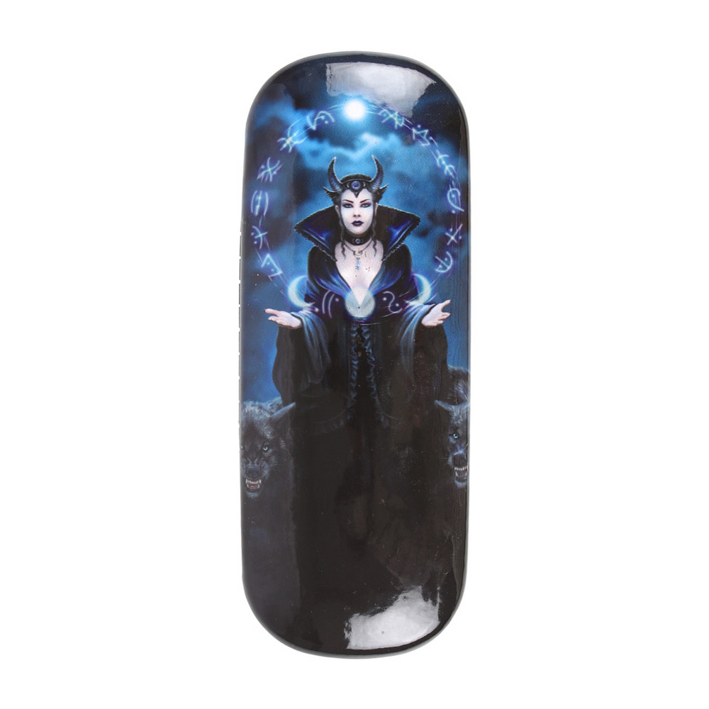 Moon Witch Glasses Case by Anne Stokes