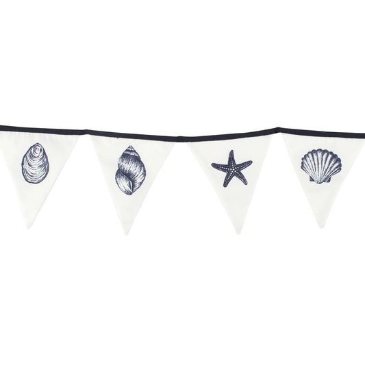 Single Seashell Fabric Bunting