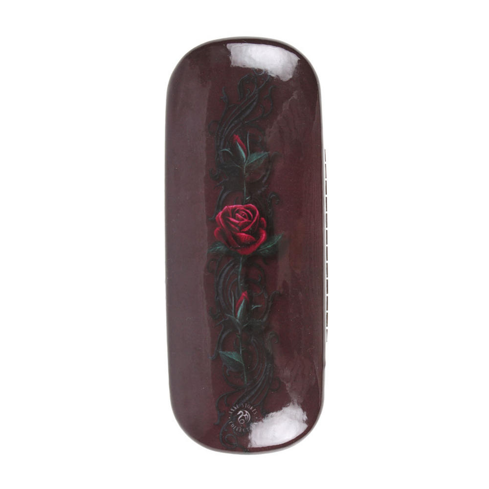 Angel Rose Glasses Case by Anne Stokes