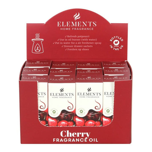 Set of 12 Elements Cherry Fragrance Oils