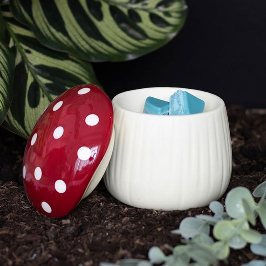 Mushroom Shaped Oil Burner and Wax Warmer