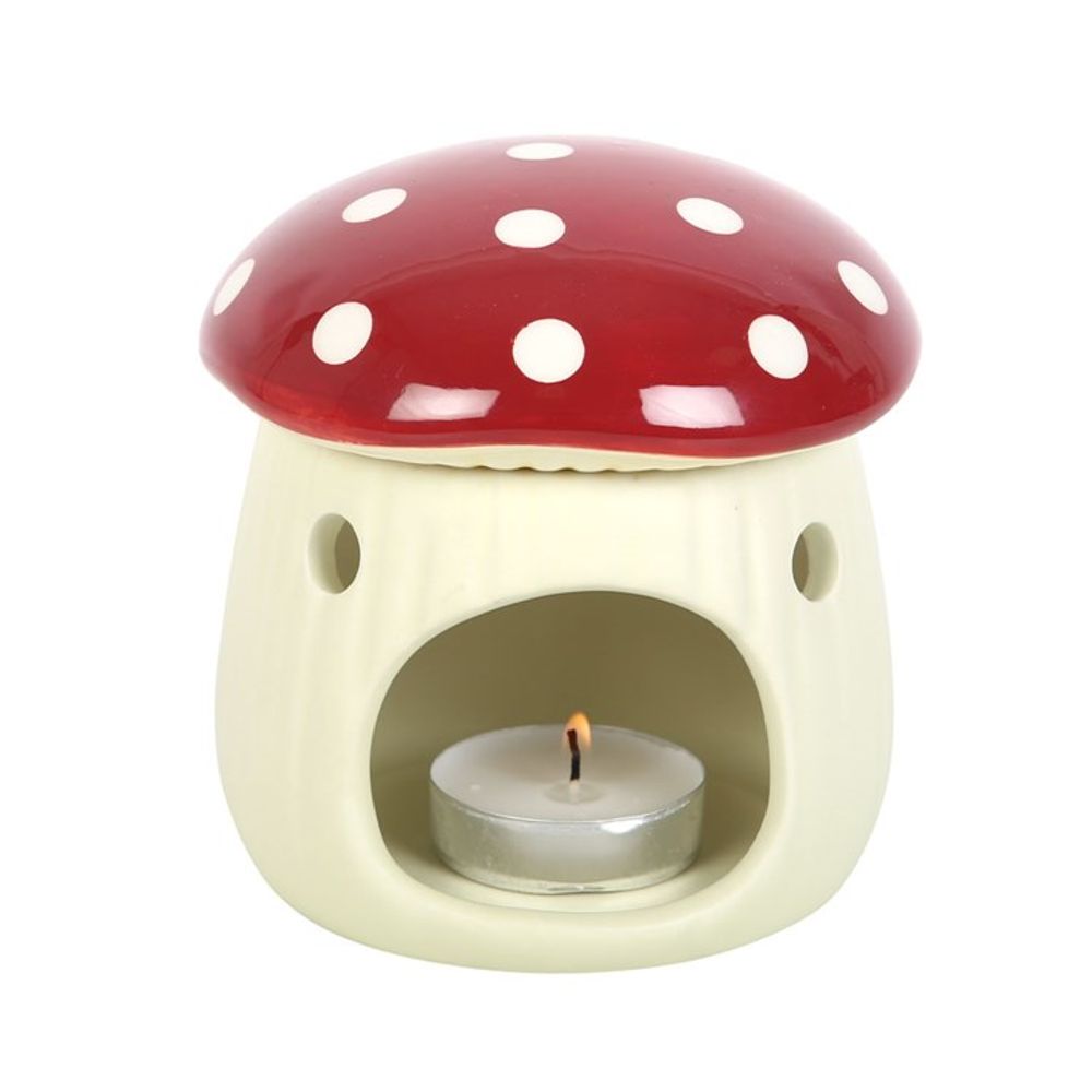 Mushroom Shaped Oil Burner and Wax Warmer